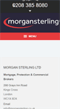 Mobile Screenshot of morgansterling.co.uk